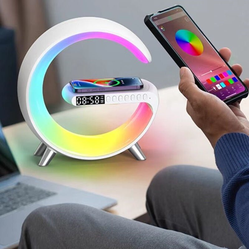 15W G Type LED Wireless Charger - WAVE FAST