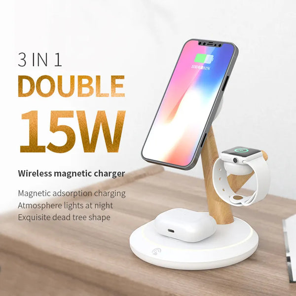 The Magnetic Trio Charger