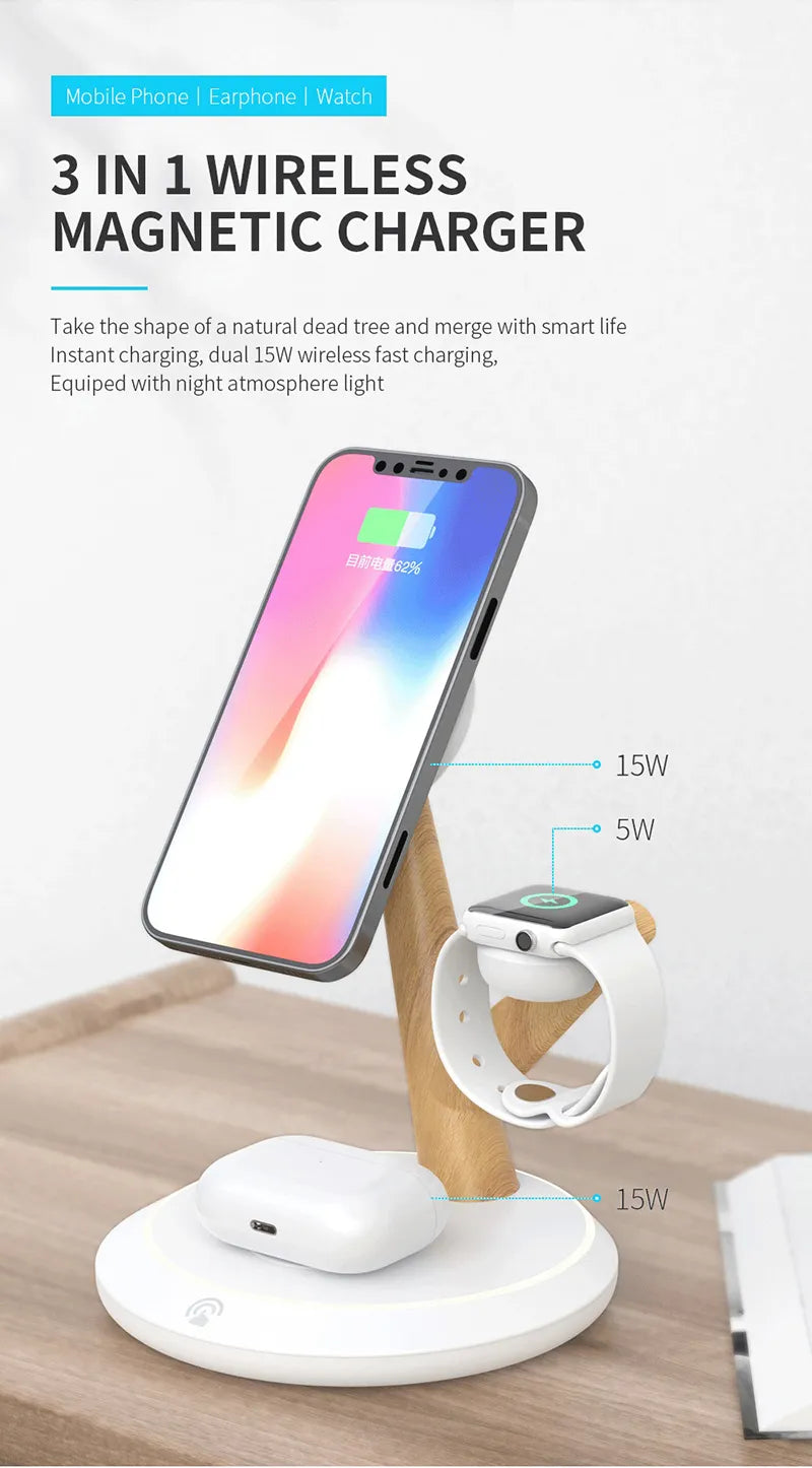 The Magnetic Trio Charger