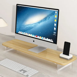 Wooden Eco-Friendly Desktop Computer-Stand